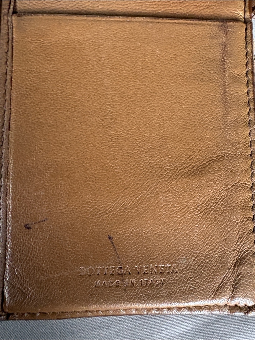 Bottega Veneta Intrecciatio NAPPA Lambskin leather long wallet leather interior - Picture 6 of 13
